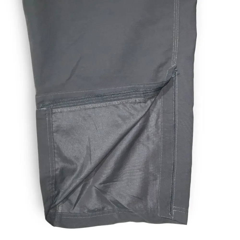 🧭 The North Face Dark Gray‎ Convertible Cargo Hiking Pants 👖➡️🩳 Men’s XL